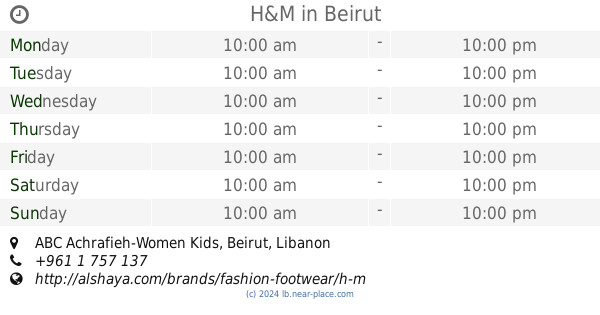 H&m discount abc verdun