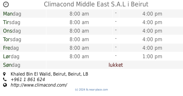 CLIMACOND CYPRUS LTD